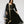 Load image into Gallery viewer, Black crinkle pleated lehenga skirt
