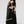 Load image into Gallery viewer, Black crinkle pleated lehenga skirt
