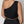 Load image into Gallery viewer, Black One Shoulder Ruched Top
